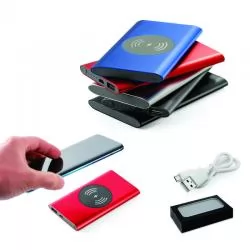 Carregador Portátil Power Bank Indução 4000 mAh Personalizado 